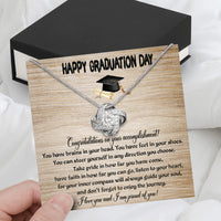 Thumbnail for Graduation Day Personalized Message Card Necklace