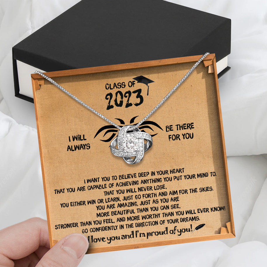 Graduation Day Personalized Message Card Necklace