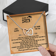 Graduation Day Personalized Message Card Necklace