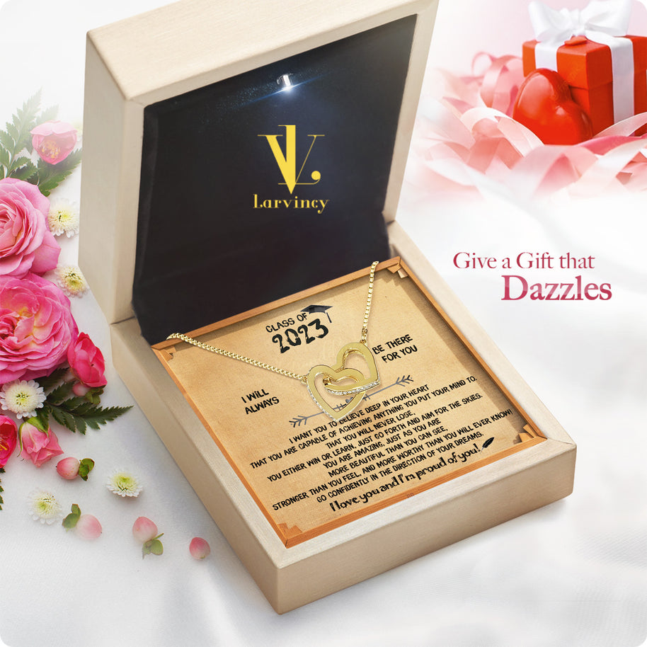 Graduation Day Personalized Message Card Necklace