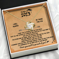 Graduation Day Personalized Message Card Necklace