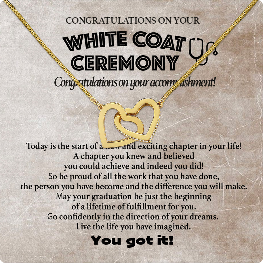 Graduation Day Personalized Message Card Necklace