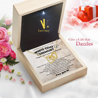 Graduation Day Personalized Message Card Necklace