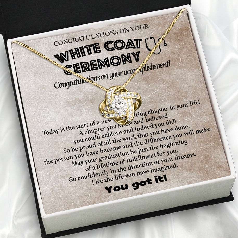 Graduation Day Personalized Message Card Necklace