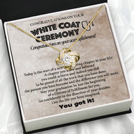 Graduation Day Personalized Message Card Necklace