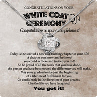 Graduation Day Personalized Message Card Necklace