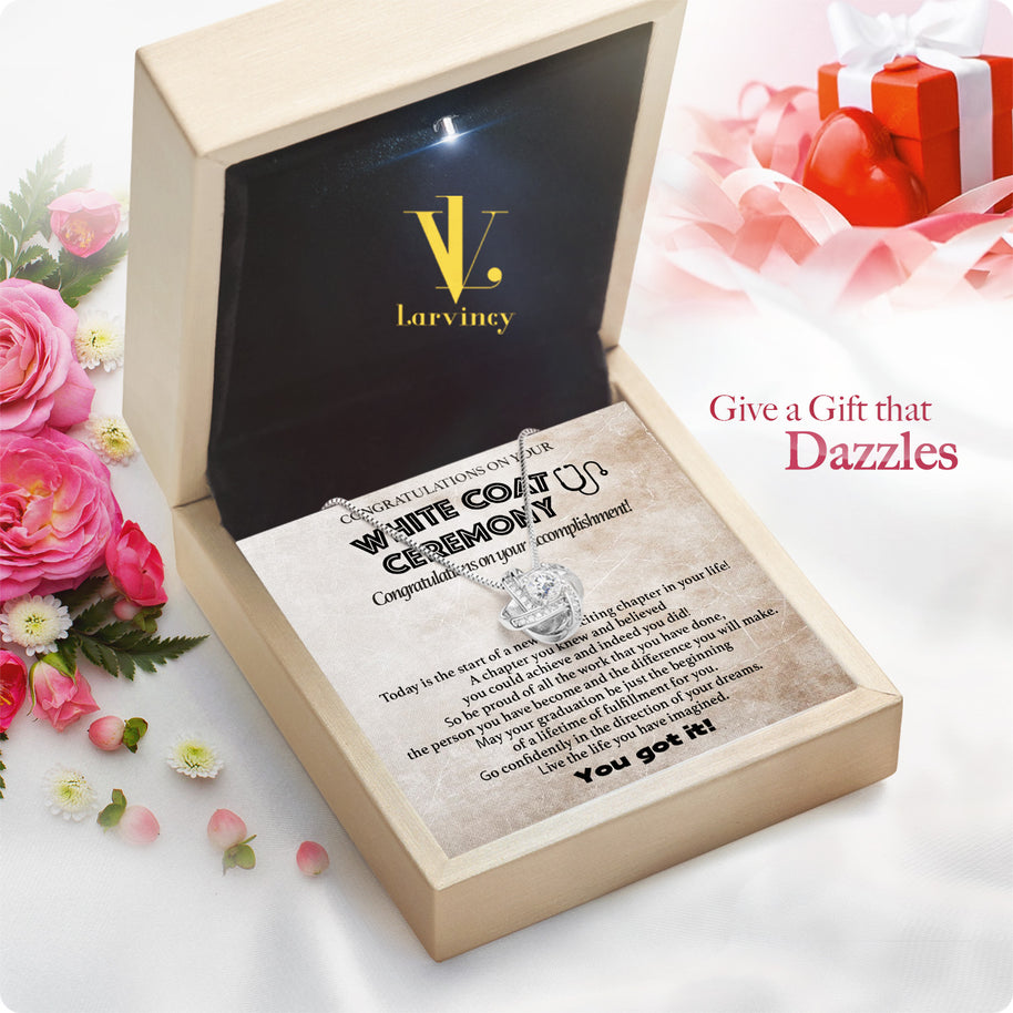 Graduation Day Personalized Message Card Necklace