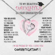 Graduation Day Personalized Message Card Necklace