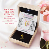 Graduation Day Personalized Message Card Necklace