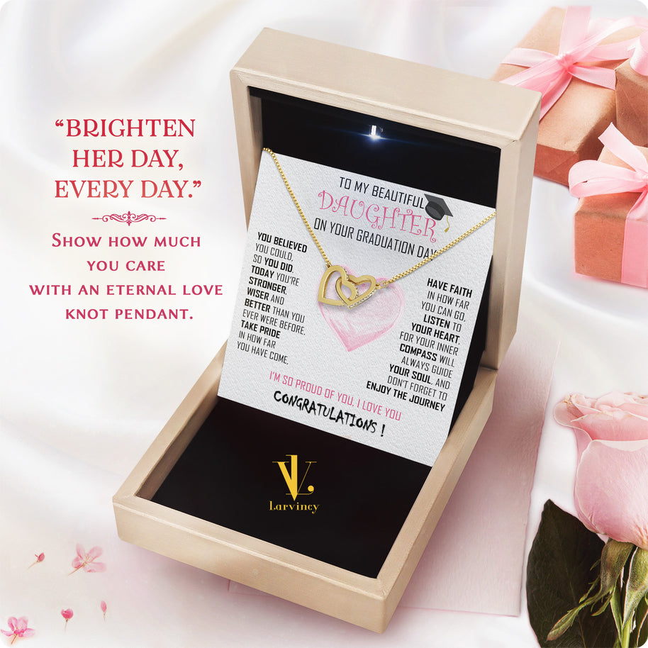 Graduation Day Personalized Message Card Necklace