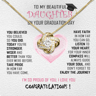 Graduation Day Personalized Message Card Necklace