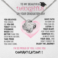 Graduation Day Personalized Message Card Necklace