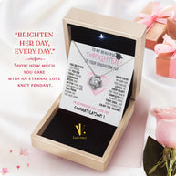 Graduation Day Personalized Message Card Necklace