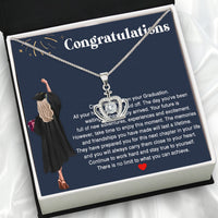 Thumbnail for Graduation Day Personalized Message Card Necklace