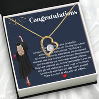 Thumbnail for Graduation Day Personalized Message Card Necklace