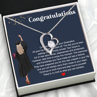 Thumbnail for Graduation Day Personalized Message Card Necklace