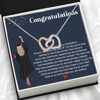 Thumbnail for Graduation Day Personalized Message Card Necklace