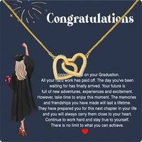 Thumbnail for Graduation Day Personalized Message Card Necklace