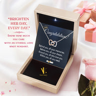 Graduation Day Personalized Message Card Necklace