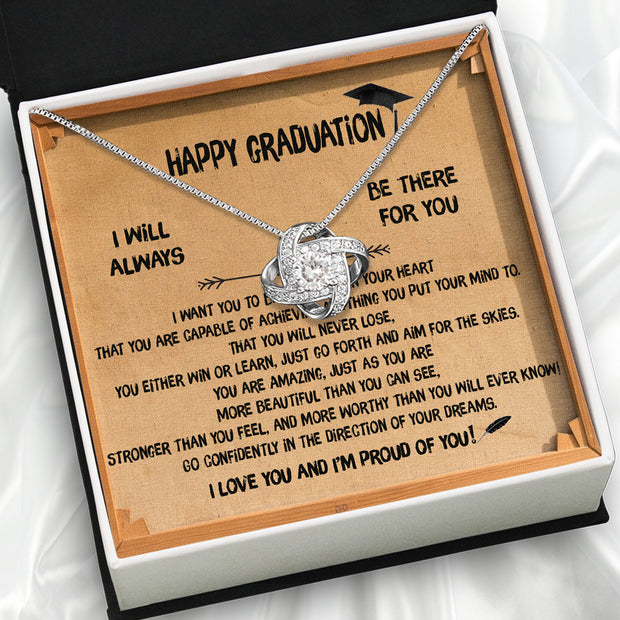 Graduation Day Personalized Message Card Necklace