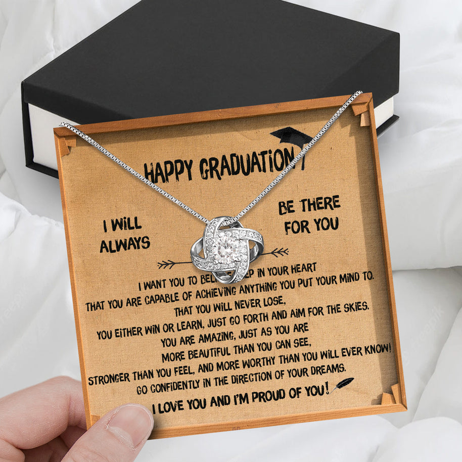 Graduation Day Personalized Message Card Necklace