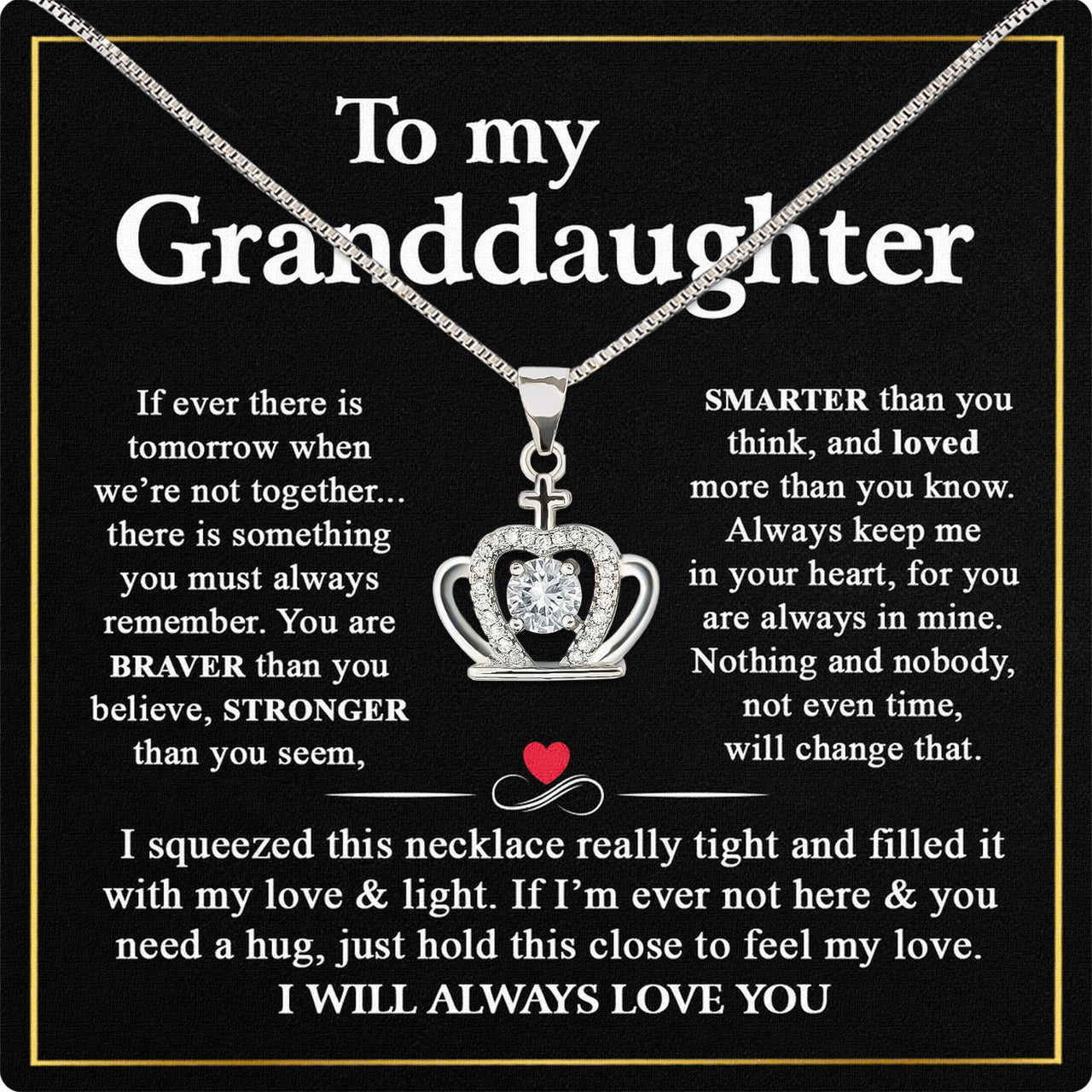 Granddaughter Necklace: A Timeless Gift of Love and Memories