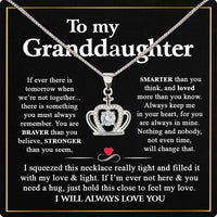 Thumbnail for Granddaughter Necklace: A Timeless Gift of Love and Memories