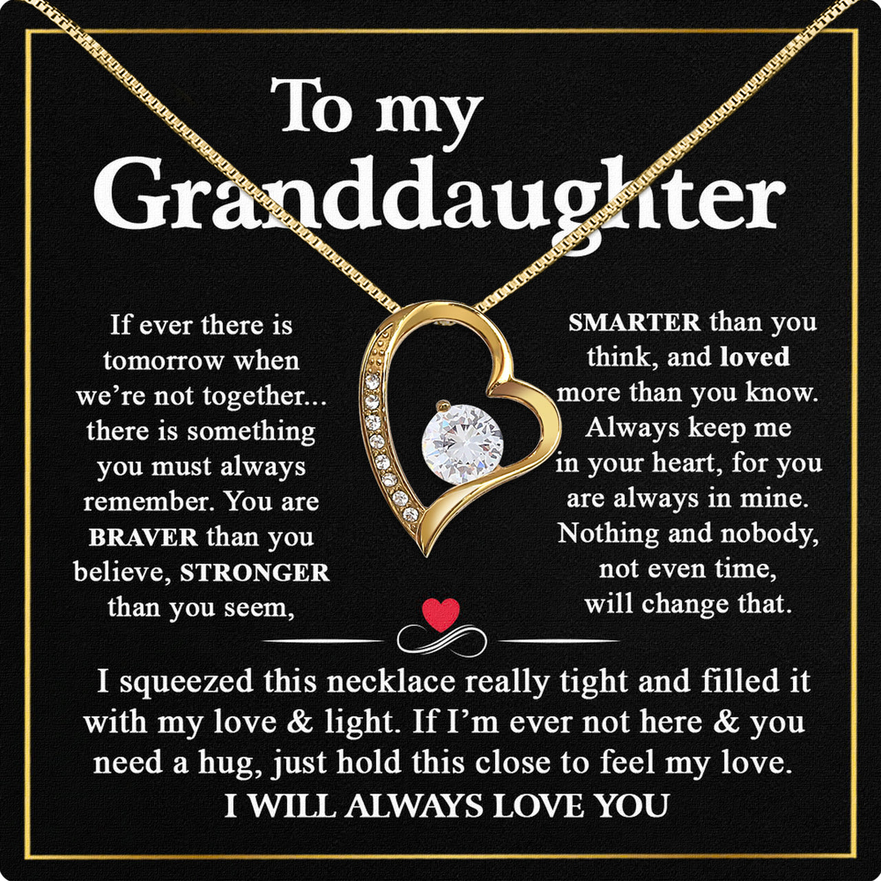 Granddaughter Necklace: A Timeless Gift of Love and Memories