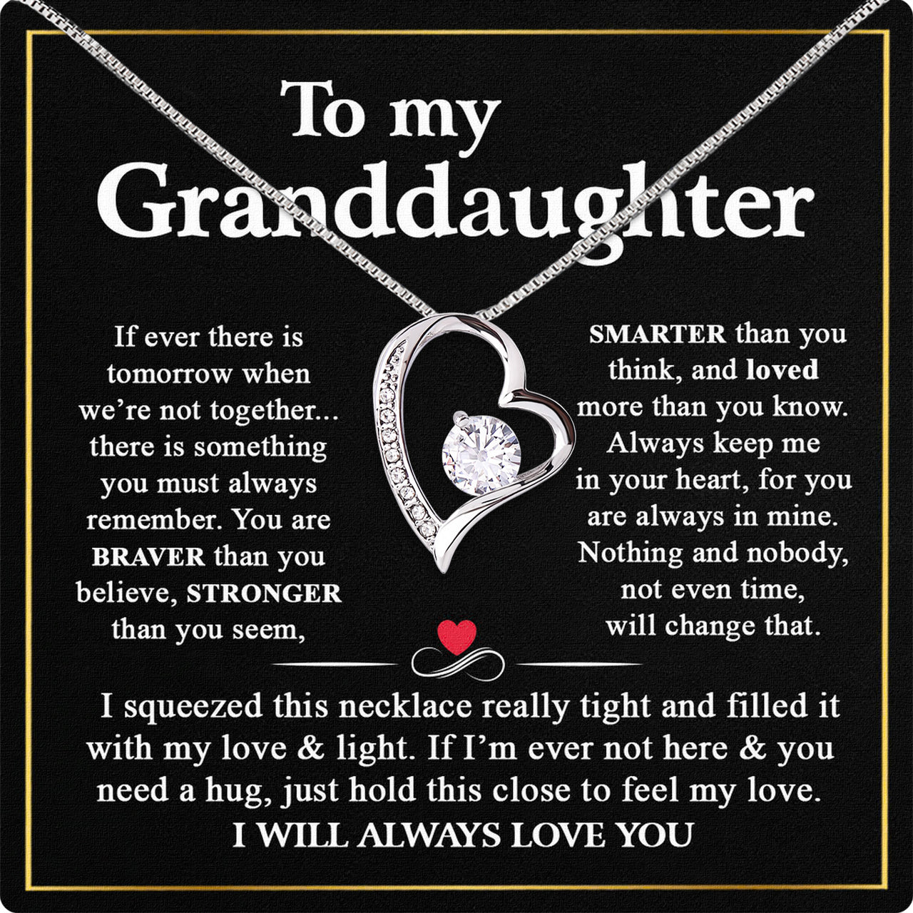 Granddaughter Necklace: A Timeless Gift of Love and Memories