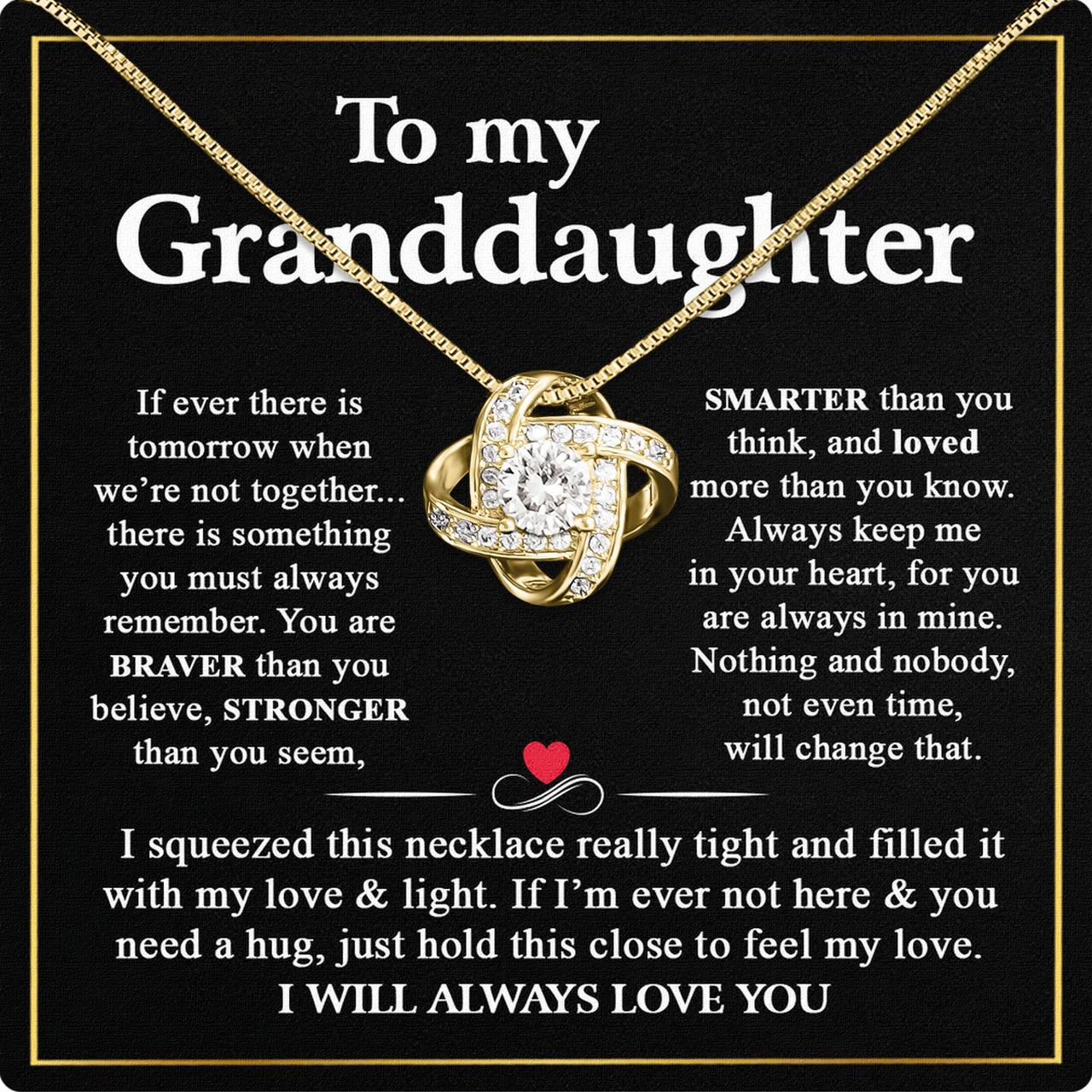 Granddaughter Necklace: A Timeless Gift of Love and Memories