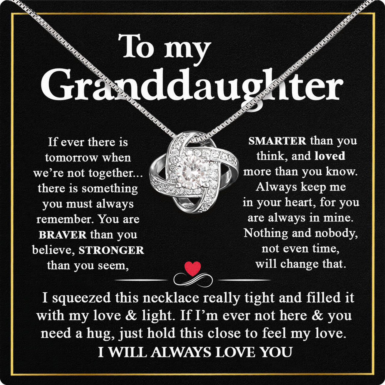 Granddaughter Necklace: A Timeless Gift of Love and Memories