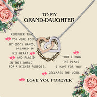 Thumbnail for Granddaughter Necklace: A Timeless Gift of Love and Memories