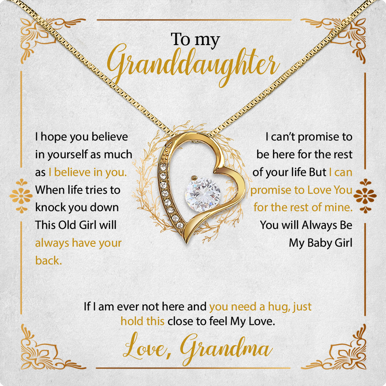 Granddaughter Necklace: A Timeless Gift of Love and Memories