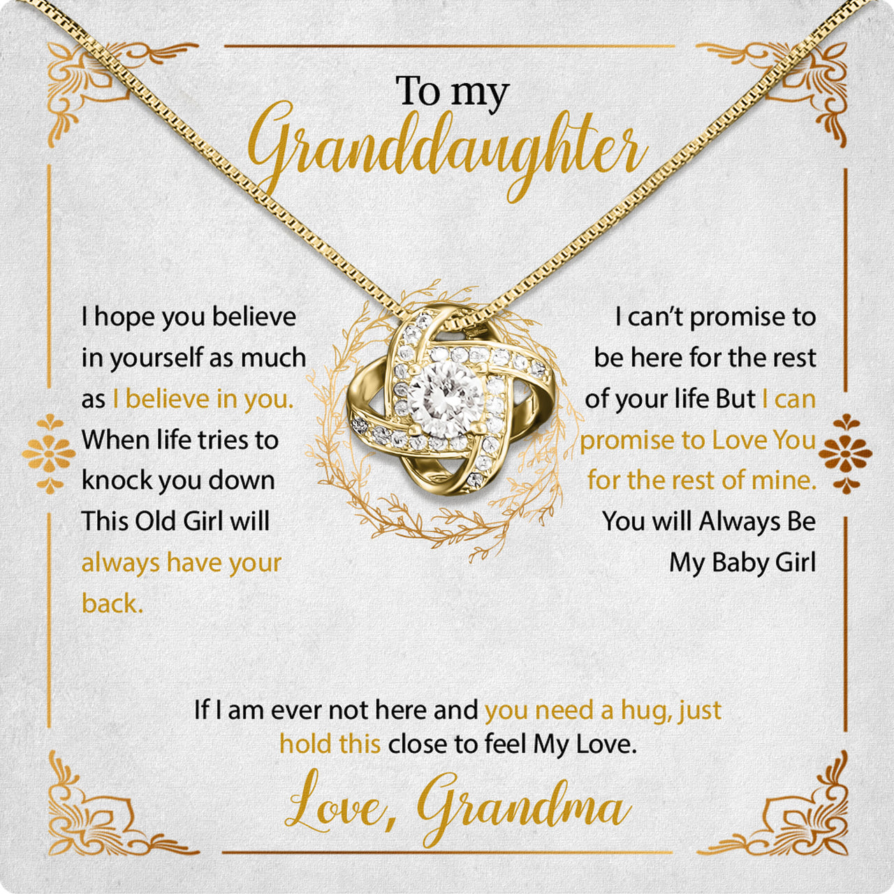 Granddaughter Necklace: A Timeless Gift of Love and Memories