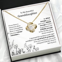 Thumbnail for Granddaughter Necklace: A Timeless Gift of Love and Memories