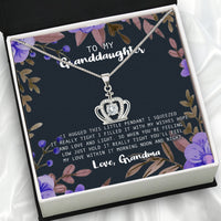 Thumbnail for Granddaughter Necklace: A Timeless Gift of Love and Memories