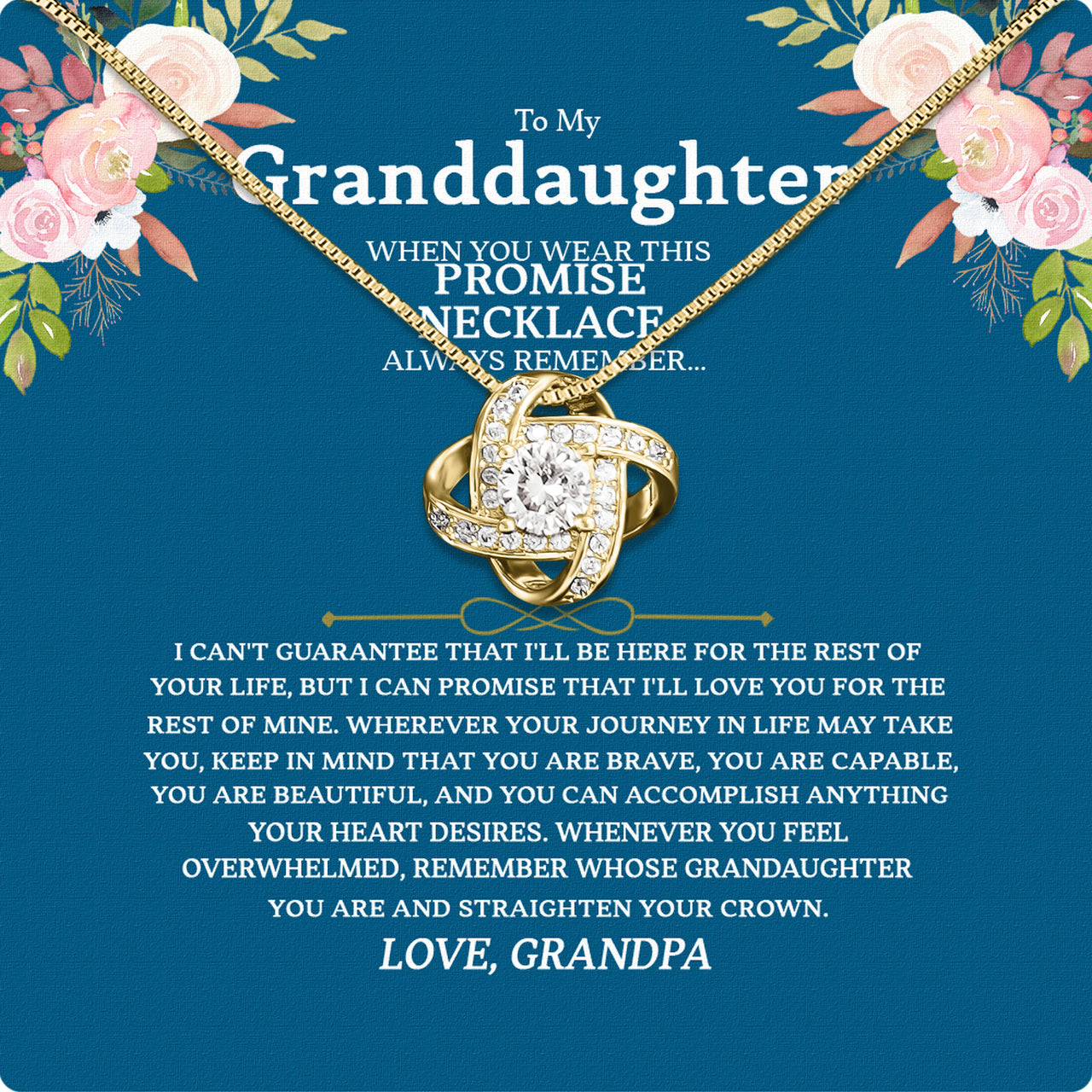 Granddaughter Necklace: A Timeless Gift of Love and Memories