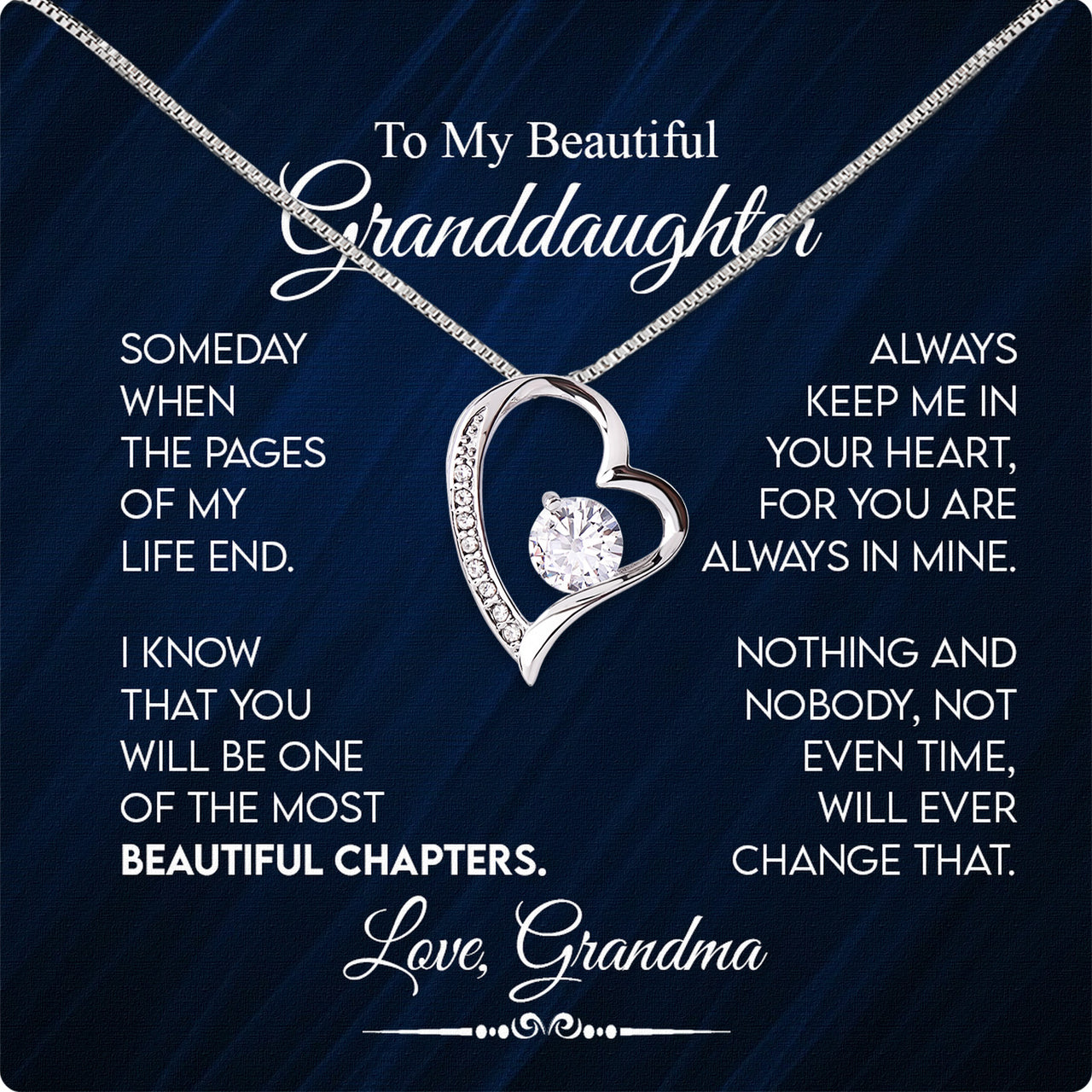 Granddaughter Necklace: A Timeless Gift of Love and Memories