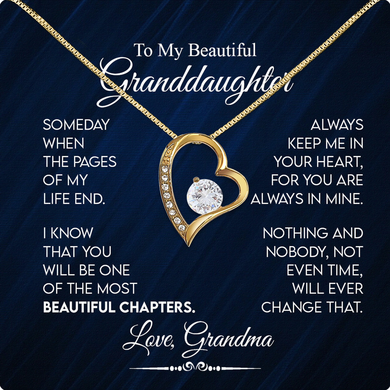 Granddaughter Necklace: A Timeless Gift of Love and Memories