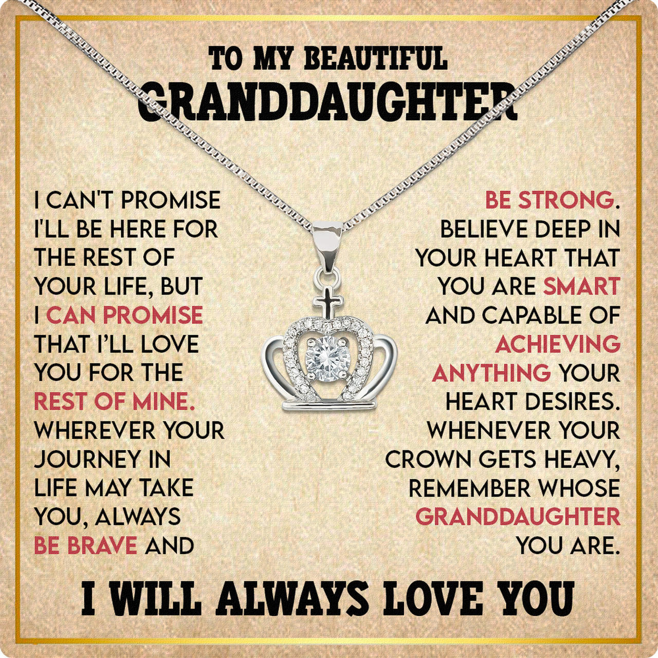 Granddaughter Necklace: A Timeless Gift of Love and Memories