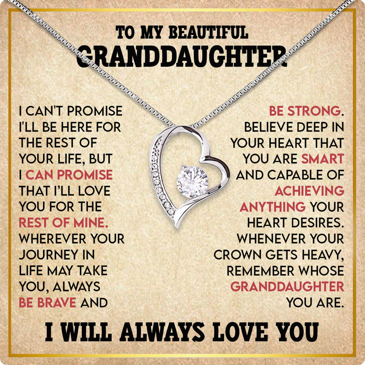 Granddaughter Necklace: A Timeless Gift of Love and Memories