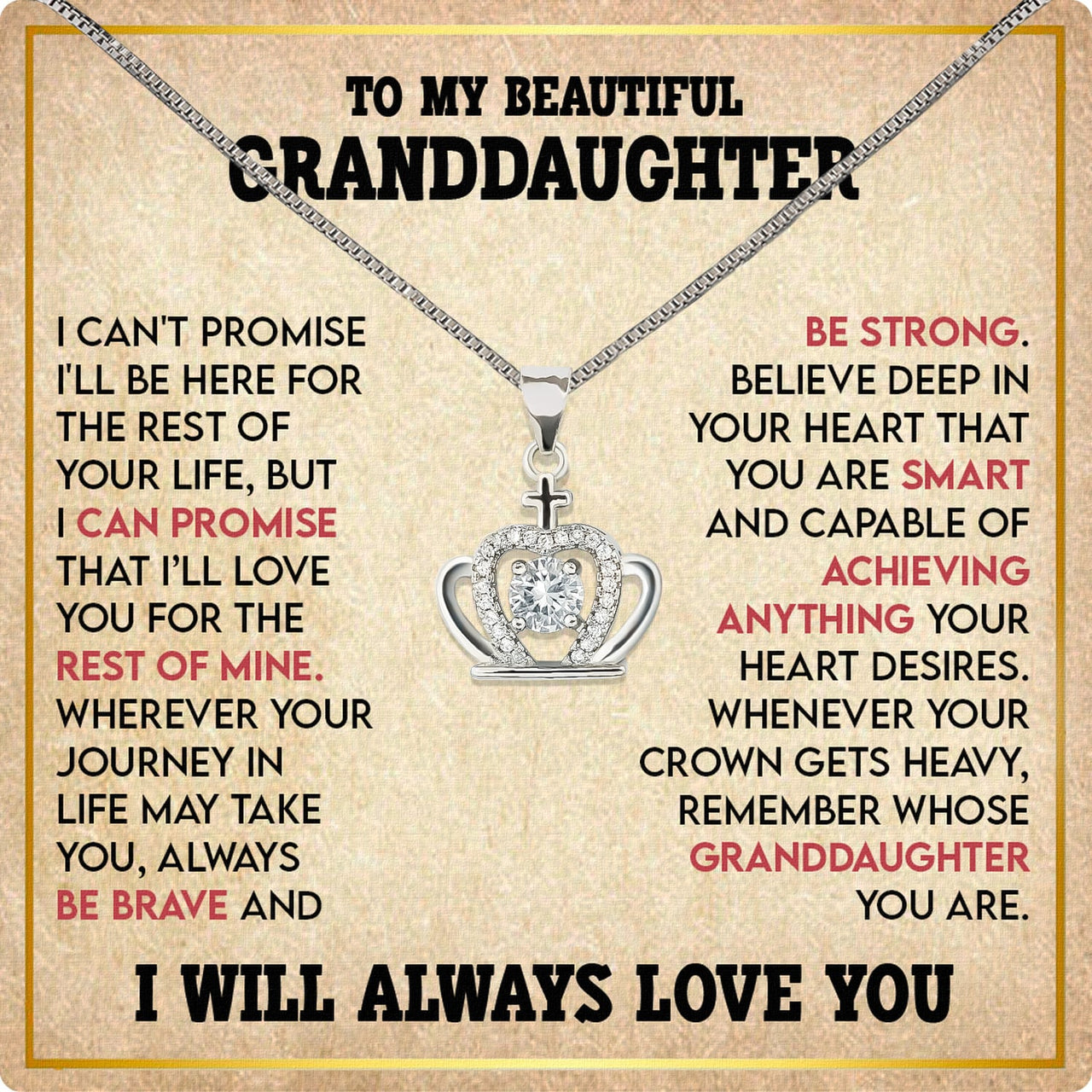 Granddaughter Necklace: A Timeless Gift of Love and Memories