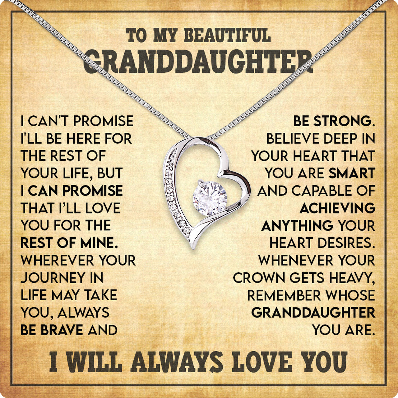 Granddaughter Necklace: A Timeless Gift of Love and Memories