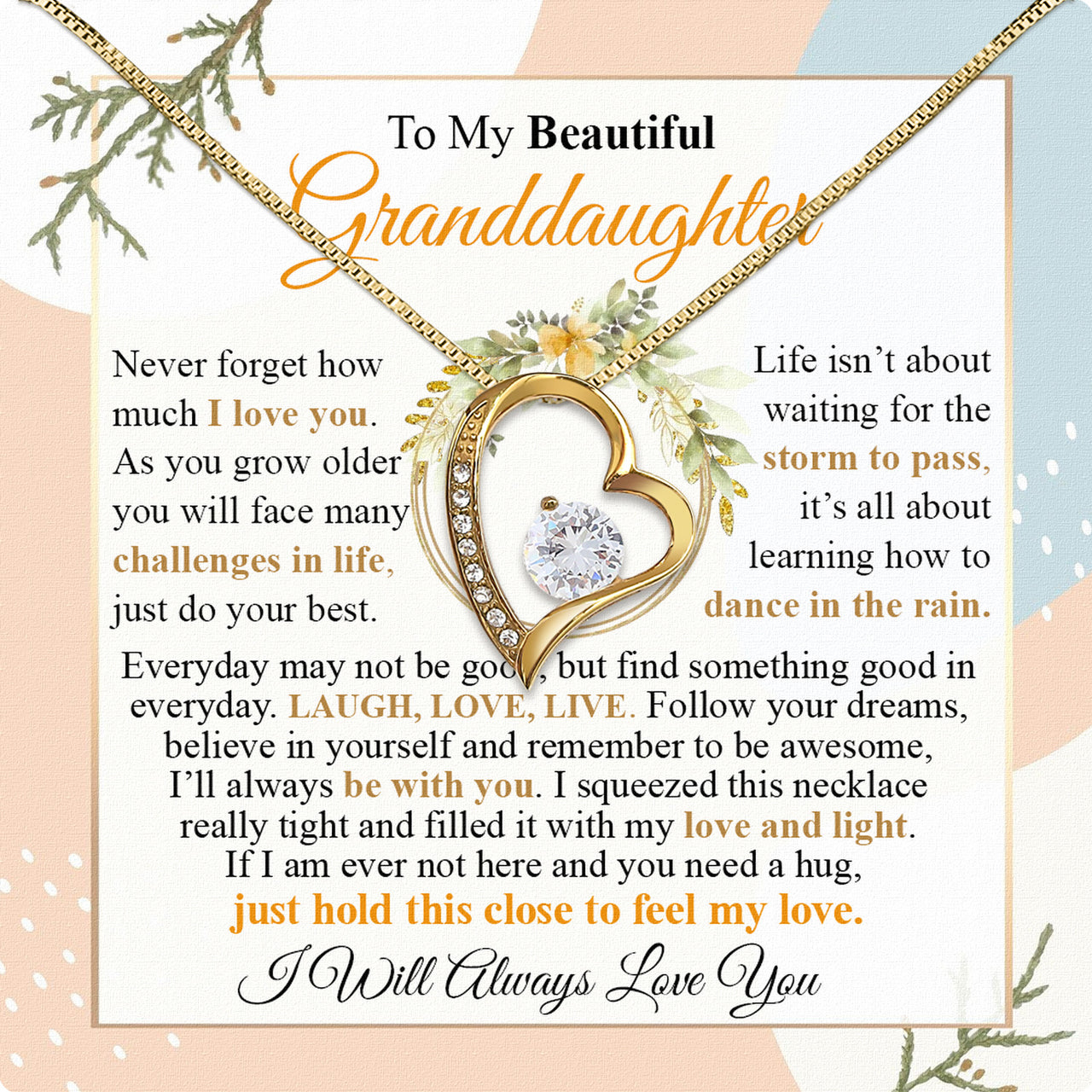 Granddaughter Necklace: A Timeless Gift of Love and Memories