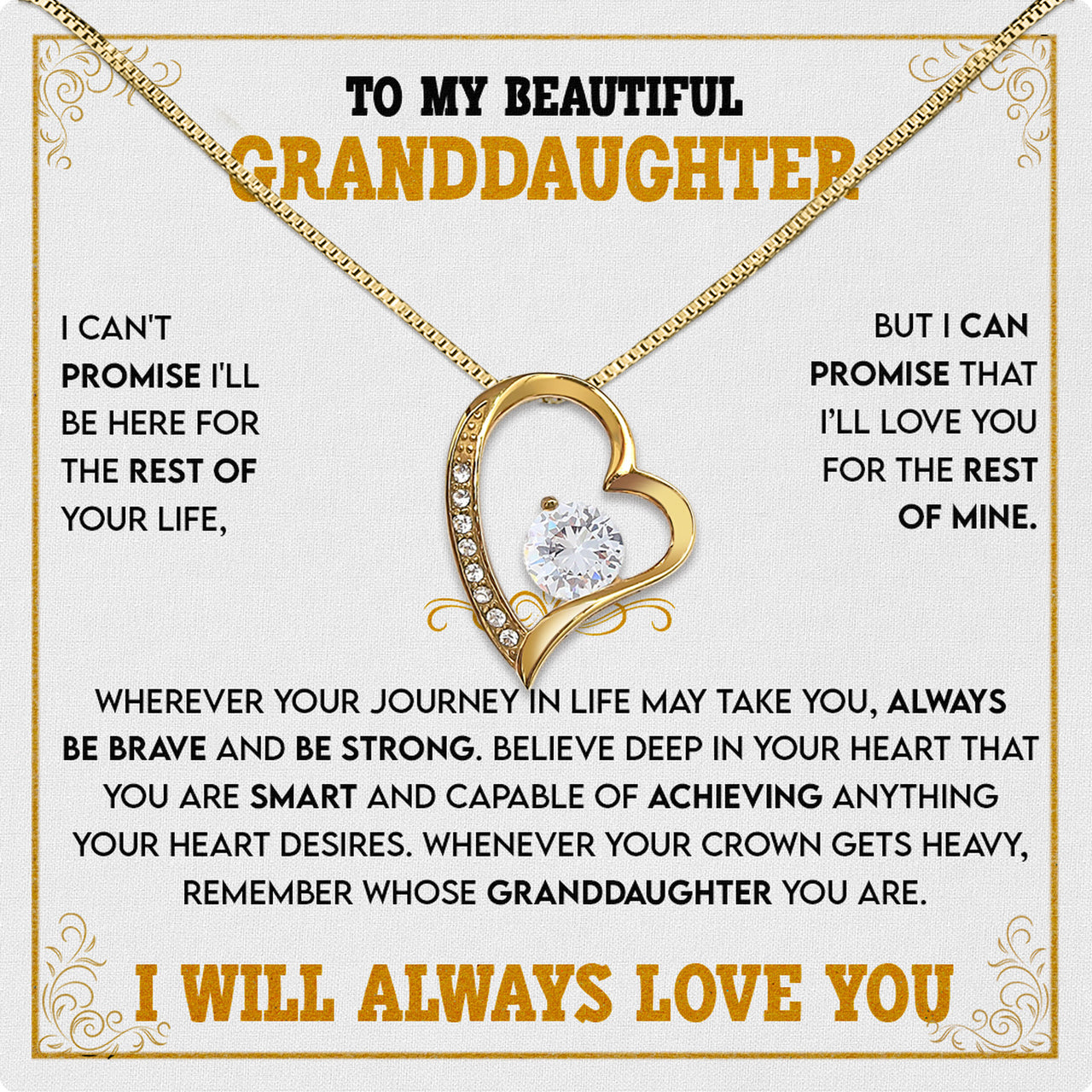 Granddaughter Necklace: A Timeless Gift of Love and Memories