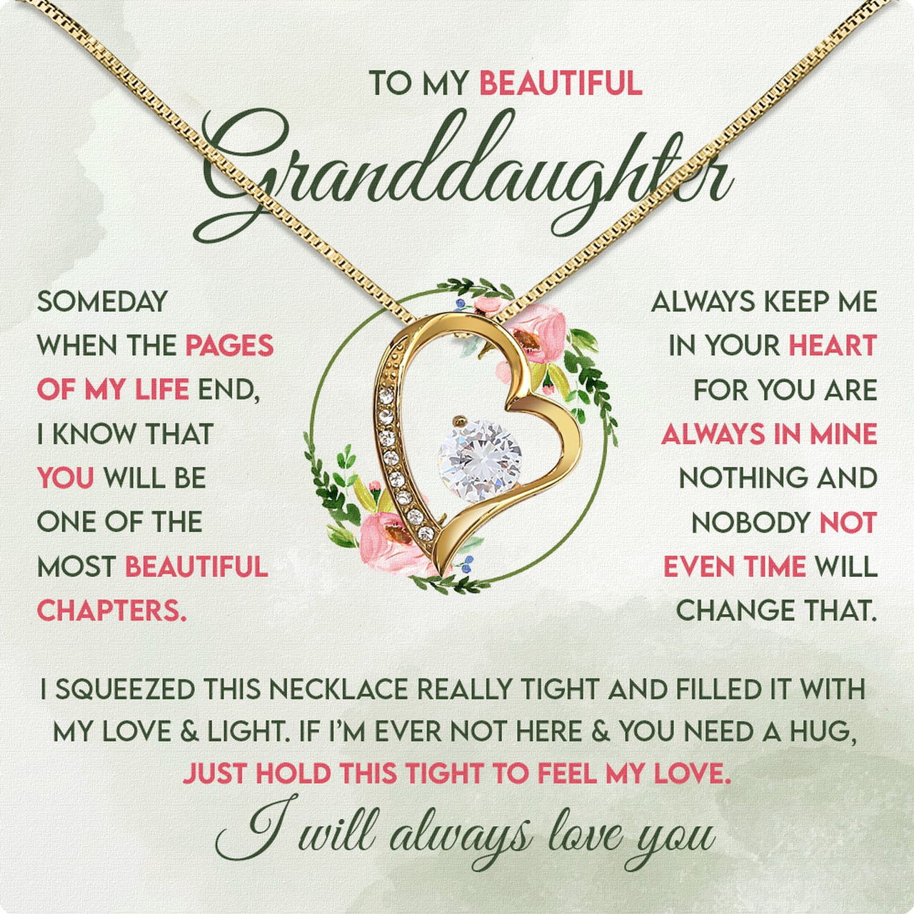 Granddaughter Necklace: A Timeless Gift of Love and Memories