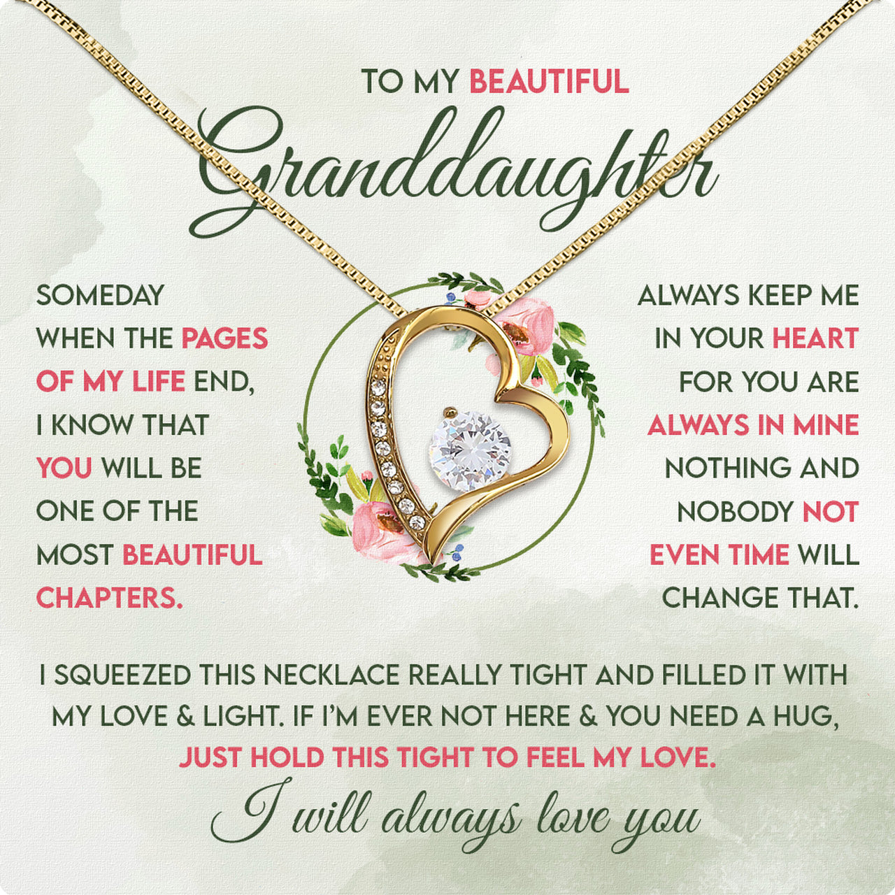 Granddaughter Necklace: A Timeless Gift of Love and Memories