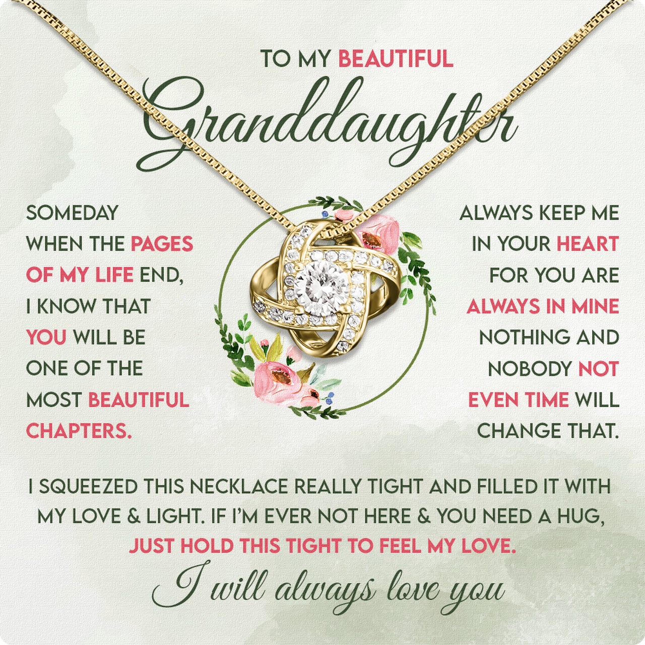 Granddaughter Necklace: A Timeless Gift of Love and Memories