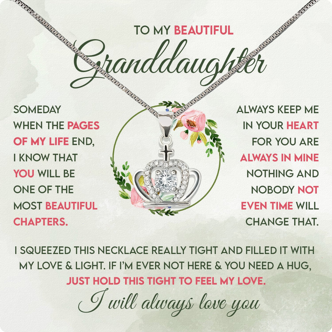 Granddaughter Necklace: A Timeless Gift of Love and Memories