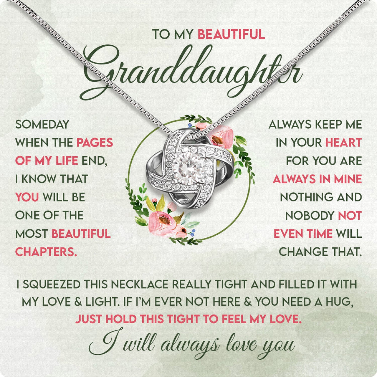 Granddaughter Necklace: A Timeless Gift of Love and Memories